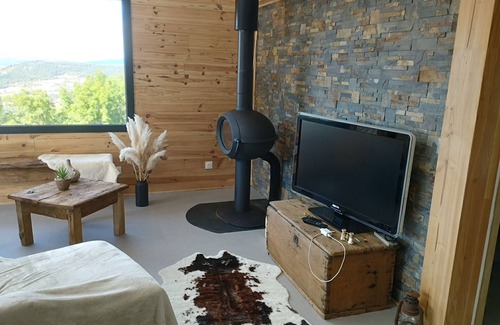 Lantriac Maison | Chalet D'architecte Avec vue Panoramique
