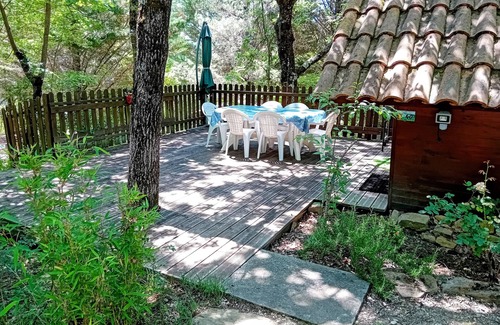 Camon Maison | Chalet dans camping à Camon (Ariège)