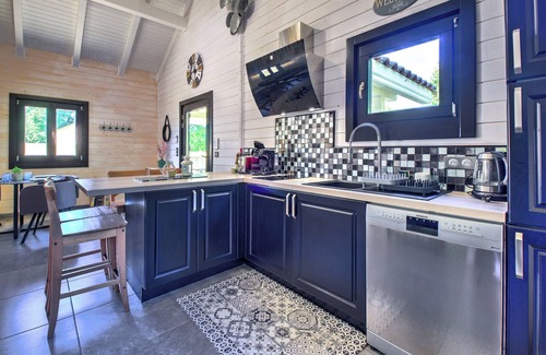Coursac Chalet De Ski | " Chalet De Léonie Et Julie" – Évasion Nature avec Piscine Privée, Spa & Confort