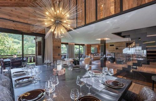 Megeve Chalet De Ski | Chalet de Luxe avec Piscine, Sauna, Salle de Sport et Cinéma - FR-1-569-194