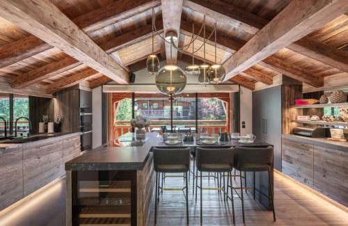Megeve Chalet De Ski | Chalet de Luxe avec Piscine, Sauna, Salle de Sport et Cinéma - FR-1-569-194