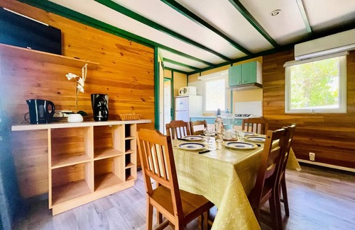 Camon Chalet De Ski | Chalet Douglas Confort 32m2 air-conditioned - 2 bedrooms + Covered terrace 15m2 5/6 persons 6 persons