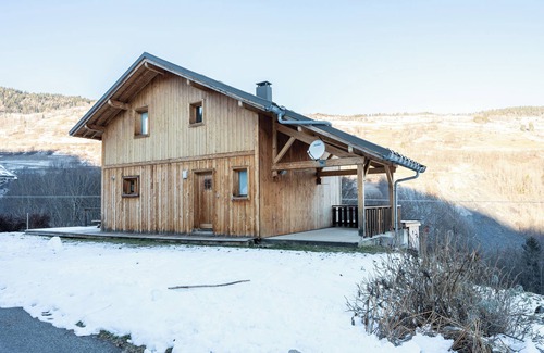 Les Avanchers-Valmorel Chalet De Ski | Chalet "Du Fey" avec vue sur les montagnes, terrasse privée et Wi-Fi