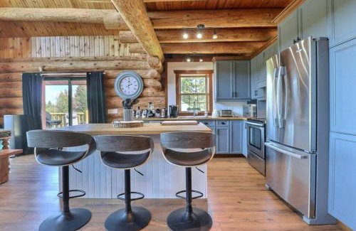 Saint-Hermenegilde Chalet De Ski | Chalet en bois rond