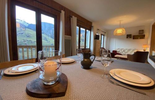 Beaufort Chalet De Ski | Chalet familial spacieux et lumineux à 5 min du centre, avec balcon, Wi-Fi, proche des pistes - FR-1-342-312