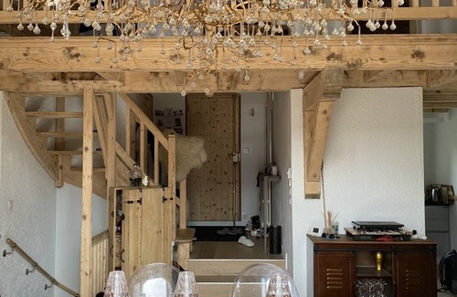 Crest-Voland Chalet De Ski | Chalet for 10 with fireplace and Norwegian bath