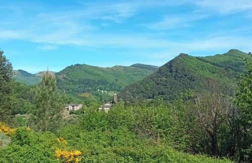 Saint-Andre-de-Valborgne Chalet De Ski | Chalet 'En Cévennes' with Mountain View, Private Pool and Private Terrace