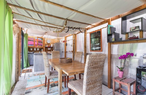 Le Grau-dʼAgde Maison | Gite La Cabane Du Sud avec 2 terrasses privées, jardin privé et Wi-Fi
