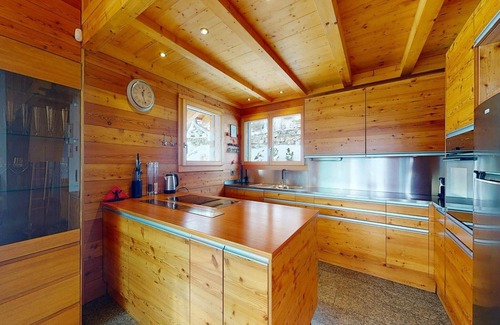 Granges Chalet De Ski | Chalet de luxe à Heremence avec sauna