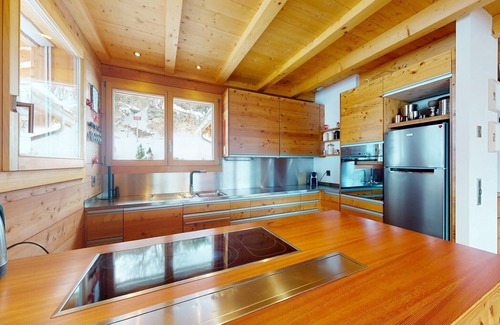 Granges Chalet De Ski | Chalet de luxe à Heremence avec sauna