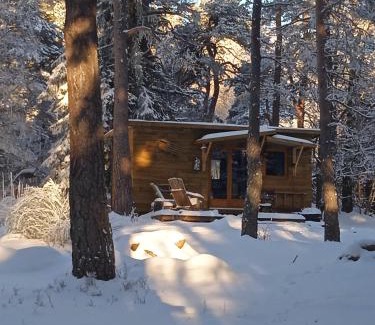 Boussoulet Maison | Chalet Hibou 1 couchage en 140 Domaine de la Mamounette