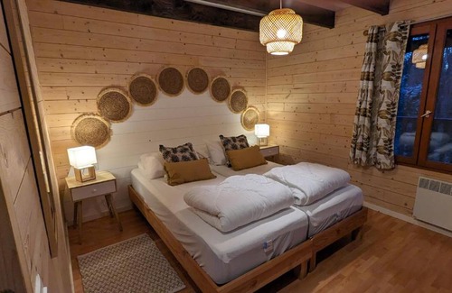 Biron Chalet De Ski | Chalet Hulotte avec Spa privatif