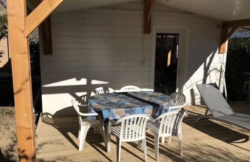 Montreal Chalet De Ski | Chalet dans camping résidentiel en Sud Ardèche