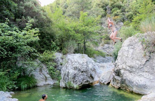 Saint-Andeol-de-Vals Cabine | Chalet "instant Spa"