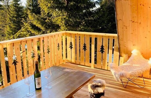 Premanon Chalet De Ski | Chalet insolite et cocooning, poêle à bois et ski