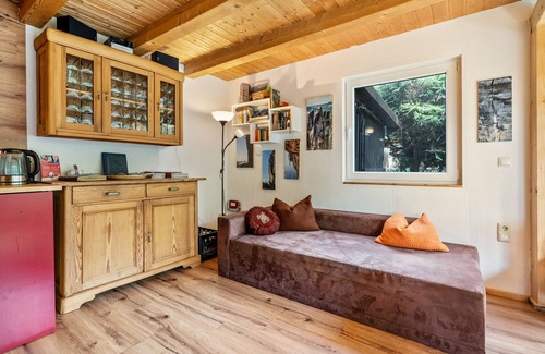 Hohnstein Maison | Chalet 'Kletterhütte Sächsische Schweiz' avec terrasse privée et Wi-Fi