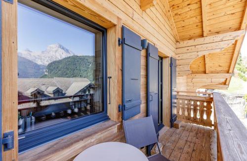 Les Posses-sur-Bex Appartement | Chalet L'Adret, 3,5 pièces dans les combles.