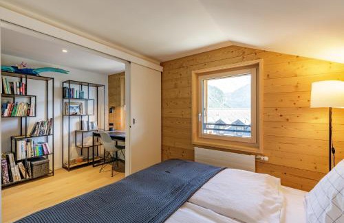 Les Posses-sur-Bex Appartement | Chalet L'Adret, 3,5 pièces dans les combles.