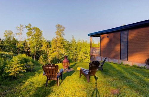 Pohenegamook Chalet De Ski | Chalet l'Enchanteur spa