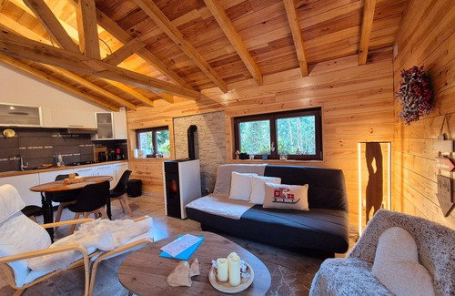 La Petite-Pierre Chalet De Ski | Chalet "Le Cocon" avec terrasse privée et Wi-Fi - Label Valeurs Parc Naturel Régional