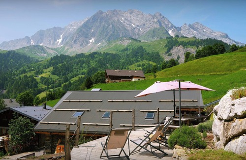 La Giettaz Chalet De Ski | Chalet Marijulo - Stylish property with hot tub and terrace - OVO Network