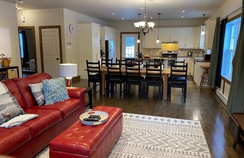 Saint-Faustin-Lac-Carre Cottage | Chalet Mont Blanc-Tremblant villégiature, Golf reconus, Spa, Sky, Boisé, Confort