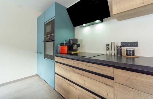 Val Cenis Appartement | Chalet Pramaria - Apt L'Arcelle, avec vue sur les montagnes, Wi-Fi et climatisation.