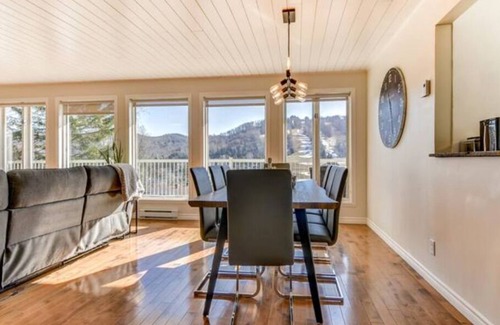 Saint-Sauveur Cabine | CHALET PANORAMIQUE MONT-HABITANT + NOUVEAUX DÉCOR!