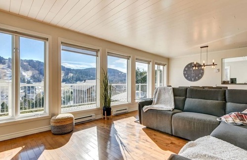Saint-Sauveur Cabine | CHALET PANORAMIQUE MONT-HABITANT + NOUVEAUX DÉCOR!