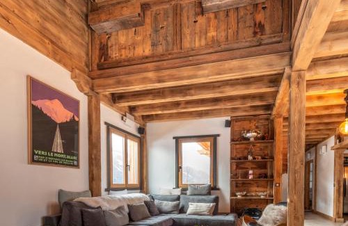 Bourg-Saint-Maurice Chalet De Ski | Chalet savoyard d'exception avec piscine chauffée