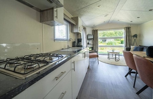 Dordtse Biesbosch Chalet De Ski | Chalet with 2 bedrooms and terrace
