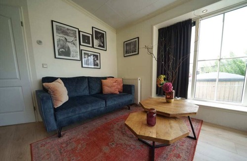 Dordtse Biesbosch Chalet De Ski | Chalet with 3 bedrooms and garden with hot tub