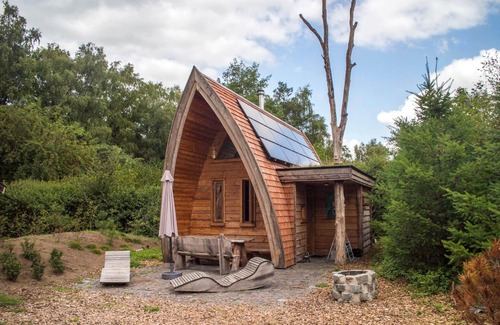 Otterlo Maison | Chalet avec chambre en mezzanine, salon-chambre et 1 salle de bains
