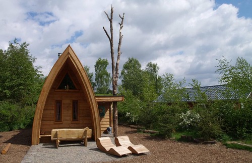 Otterlo Maison | Chalet avec chambre en mezzanine, salon-chambre et 1 salle de bains