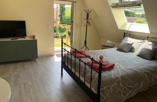 Hauville Maison | Chambre à la campagne