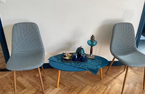 Labouheyre Maison | Chambre 2 Bleue - WIFI - Proche gare