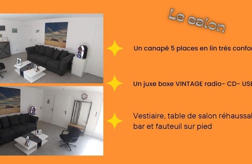Fougere Maison | CHAMBRE 2 PERSONNES DEPLACEMENTS TRAVAIL