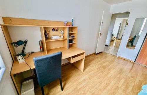 Quartier Chorier-Berriat Appartement | Chambre au Cœur Grenoble - Calme & Tout Equipé avec WIFI