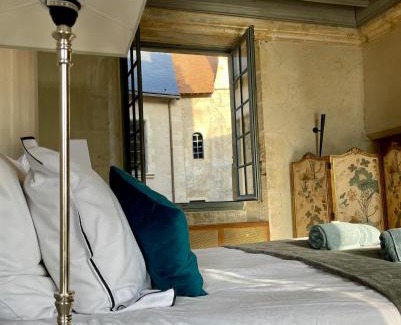 Saincaize-Meauce Lit Et Petit-Déjeuner | Chambre au Château de Meauce, Marguerite de Meauce