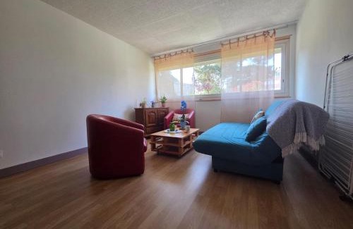 Ancely Maison | Chambre cozy, vue sur jardin, proche Tram centre ville & aéroport