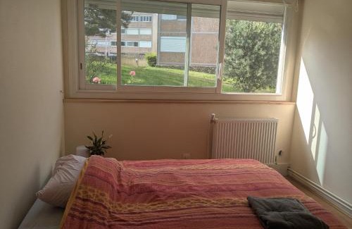 Ancely Maison | Chambre cozy, vue sur jardin, proche Tram centre ville & aéroport