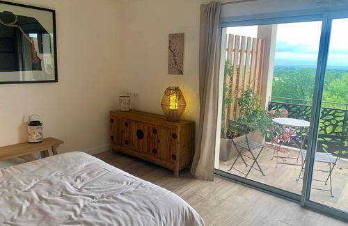Labastide-Marnhac Villa | Chambre d'Hôtes Coriandre 2 personnes
