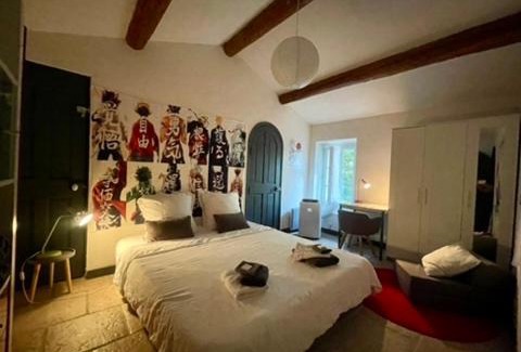 La Valette-du-Var Maison | Chambre d'Hôtes Kyoto et SdB privée dans une Bastide du XVIIe Siècle