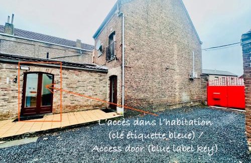 Cuesmes Maison | Chambre et SDD privées dans une maison partagée avec des résidents