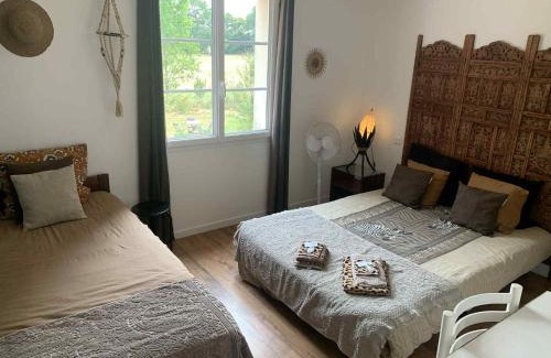 Corcoue-sur-Logne Lit Et Petit-Déjeuner | Chambre d'hôtes Sous Les Grands Chênes NOMADE