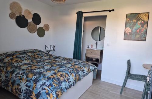 Bouguenais Lit Et Petit-Déjeuner | Chambre indépendante avec terrasse extérieure proche aéroport et Nantes centre