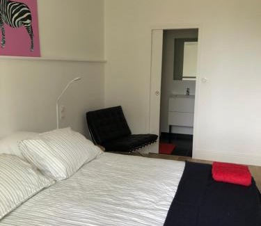 Saint-Jean-sur-Couesnon Lit Et Petit-Déjeuner | Chambre indépendante au Manoir de la Célinais côté jardin