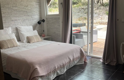 Puechabon Lit Et Petit-Déjeuner | Chambre "La Sablière" en Chambre d'hôtes, proche Saint Guilhem le Désert