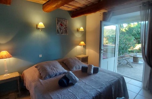 Saint-Andre-d'Olerargues Maison | Chambre Malon Mas Bel Esperance