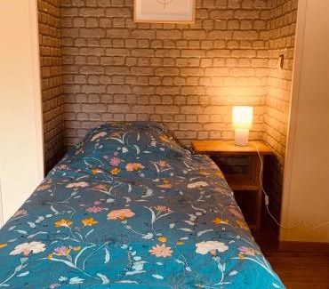 Eysus Lit Et Petit-Déjeuner | Chambre Mathura au Moulin d'Eysus